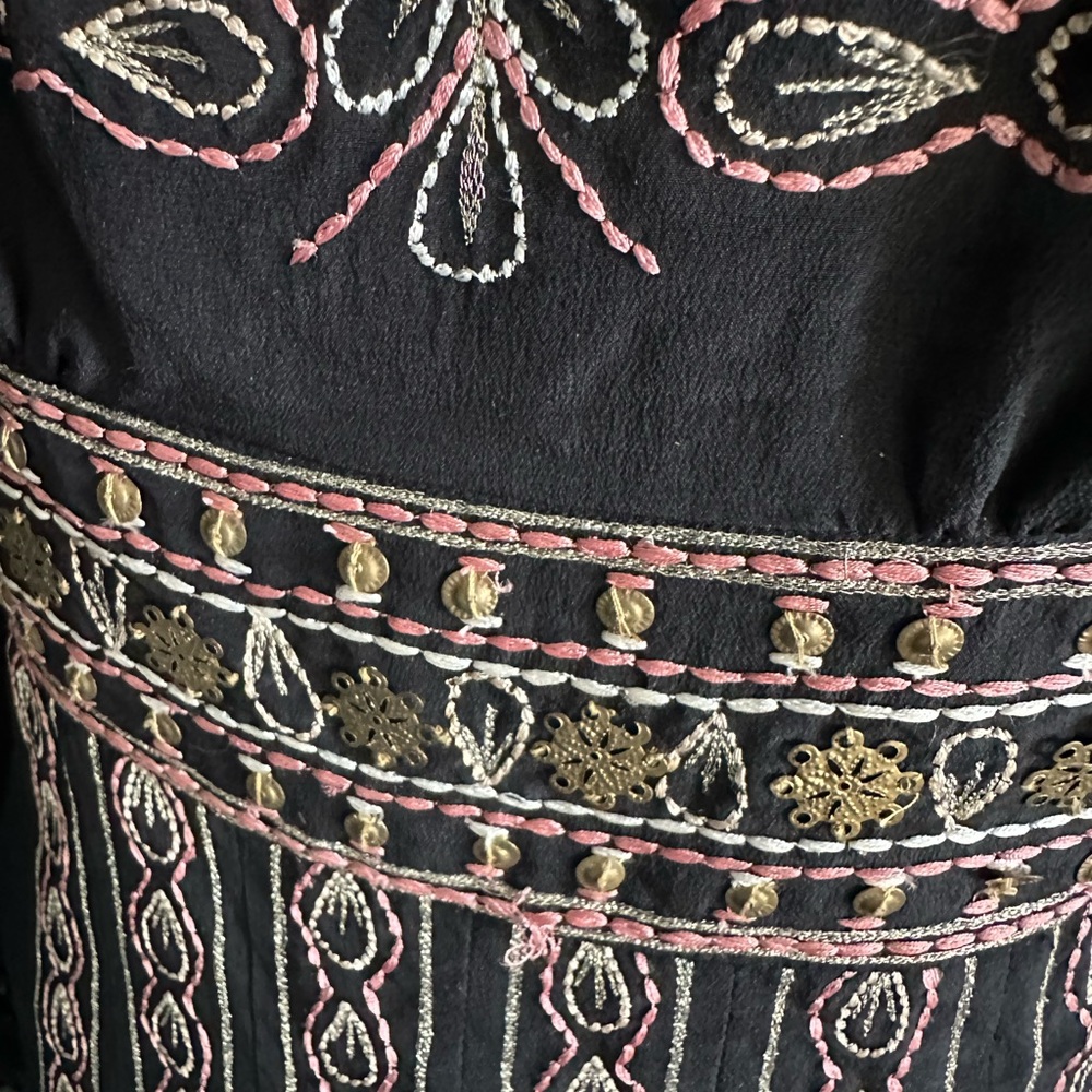Embroidered Nanette Lenore embellished silk dress - Picture 3 of 7